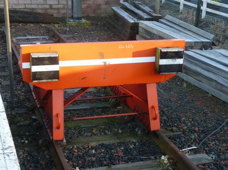 Photo of buffer stop