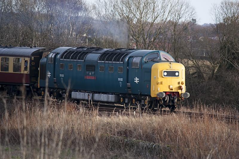 Photo of 55022 Royal Scots Grey @ Bo'ness