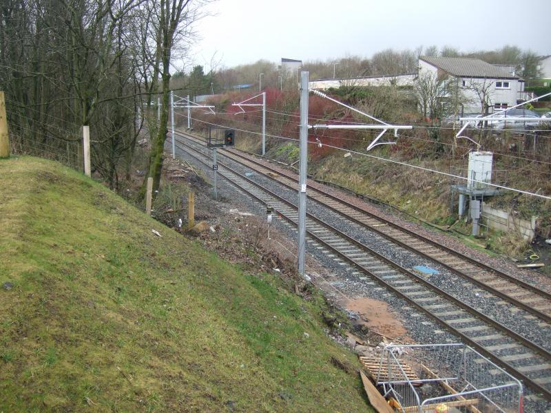 Photo of Cumbernauld looking towards Garnqeen 07 03 2014