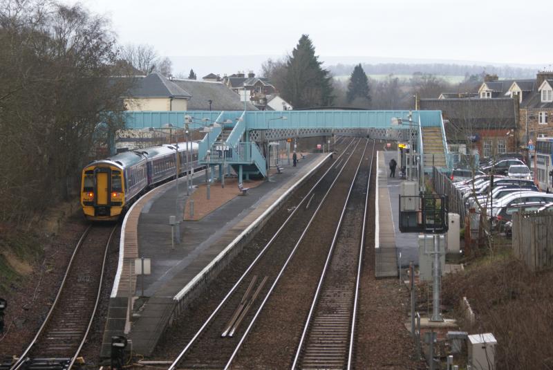 Photo of Dunblane's Blue Bridge - Going, Going, .......