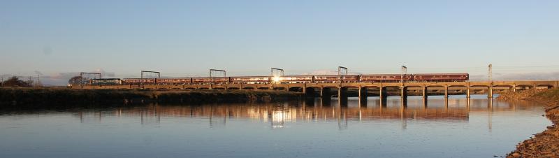 Photo of 55002 at Metal Bridge 10th March 2014