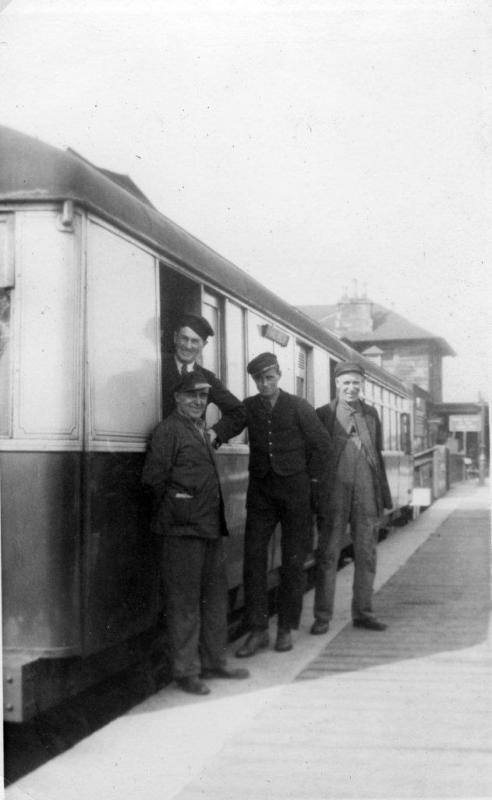 Photo of LNER Sentinal Railcar at Ladybank