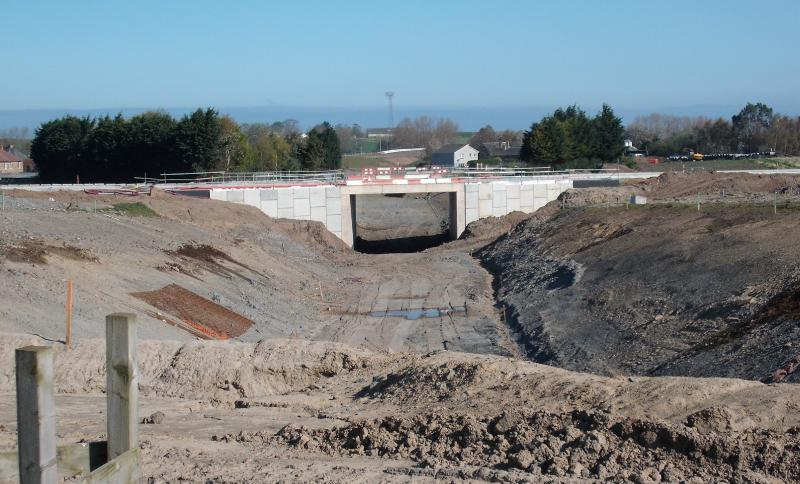 Photo of new bridge near Cockatoo inn and Newton Village