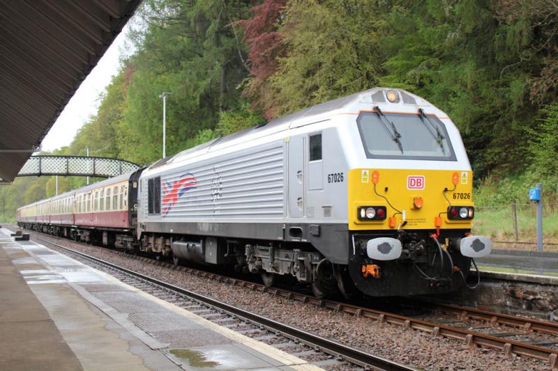 Photo of 1Z23 - 67026 - UK Railtours Cock of the North tour