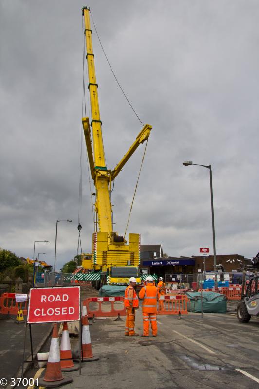 Photo of The monster crane at Larbert