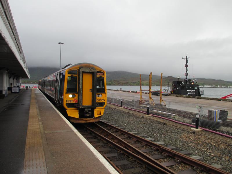 Photo of 158705 at Kyle of  Lochalsh