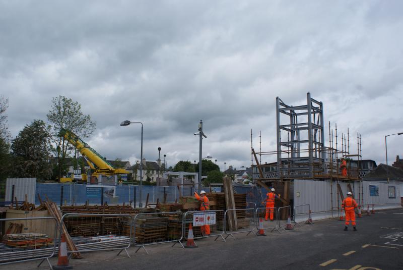 Photo of Dunblane new bridge progress 01.06.14 001