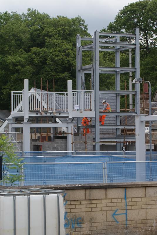 Photo of Dunblane new bridge progress 01.06.14 005