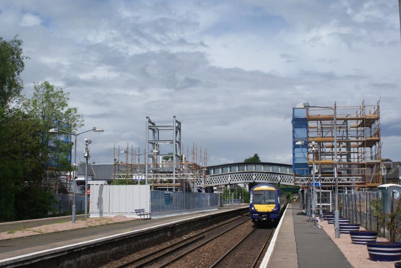 Photo of Dunblane new bridge progress 08.06.14 003