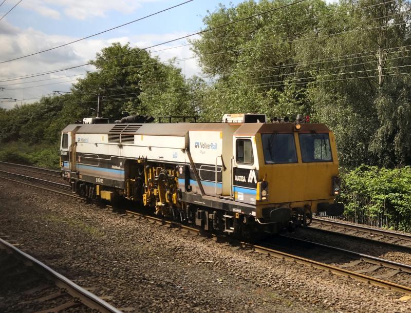 Photo of VolkerRail Tamper at Tyne Yard.