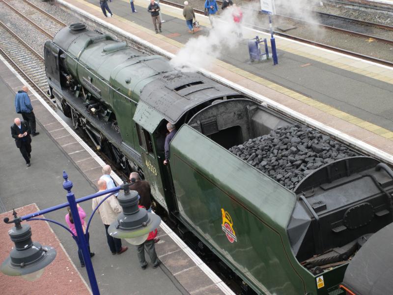 Photo of 46233 at Stirling 14 Sept 2014