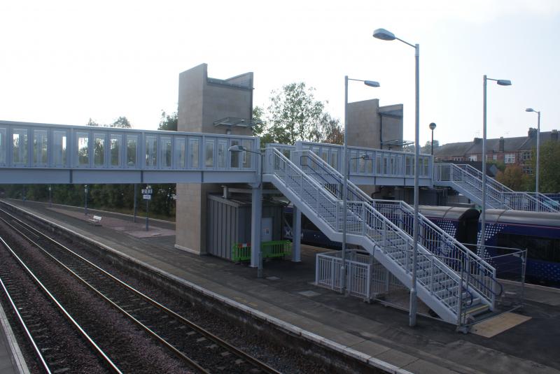 Photo of Dunblane Station's New Bridge and Lifts Almost Ready 005