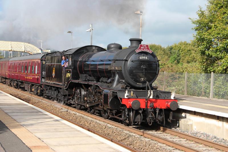 Photo of 61994 Southbound through Auchinleck 22-09-14