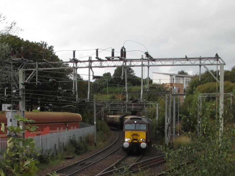 Photo of 1Z72 approaching Dalreoch on 5 October 2014