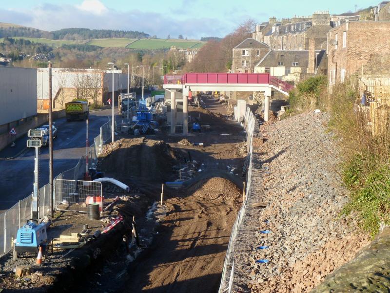 Photo of Galashiels new footbridge