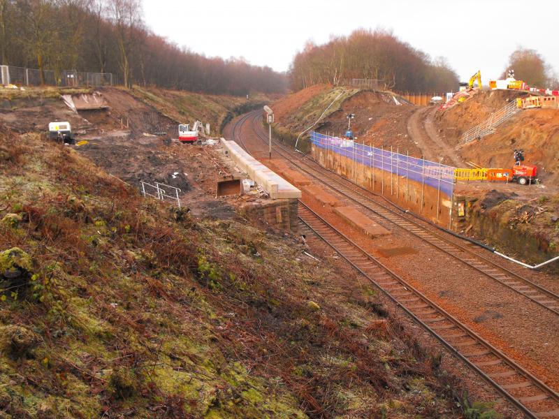 Photo of tunnel foundation Carmuirs