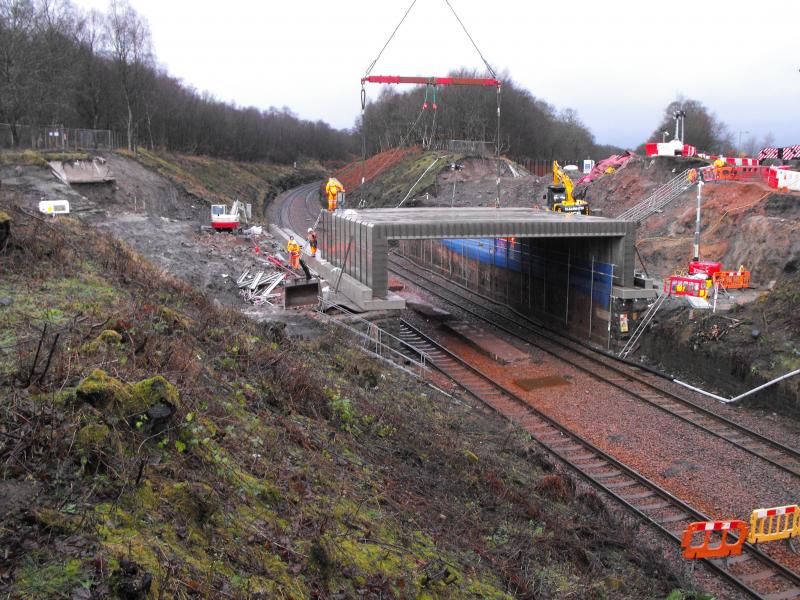 Photo of new tunnel takes shape one