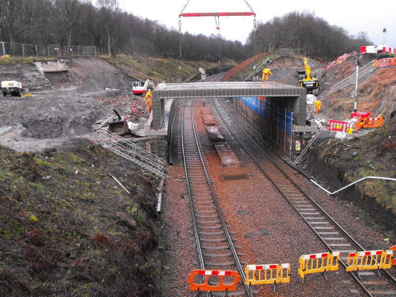 Photo of new tunnel takes shape two