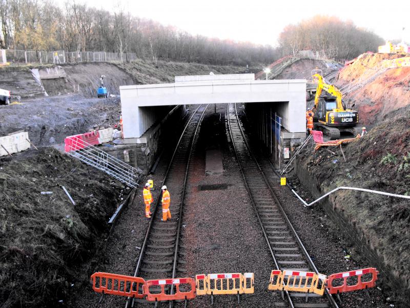 Photo of tunnel now completed two