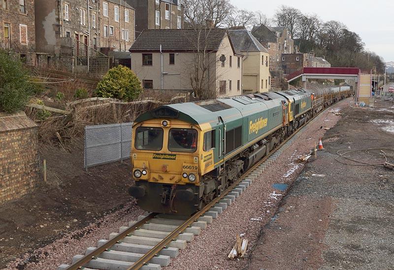 Photo of Rails through Galashiels