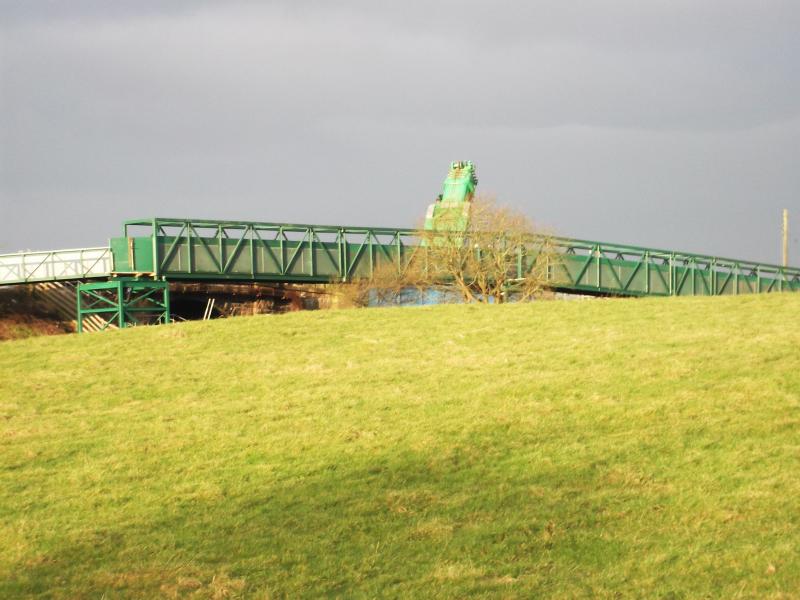 Photo of new Greenhill footbridge one