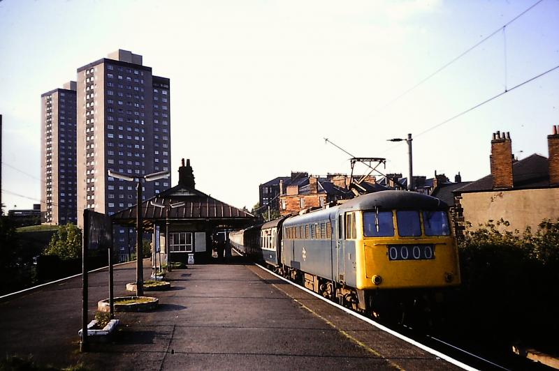 Photo of Class 85 at Pollokshaws East