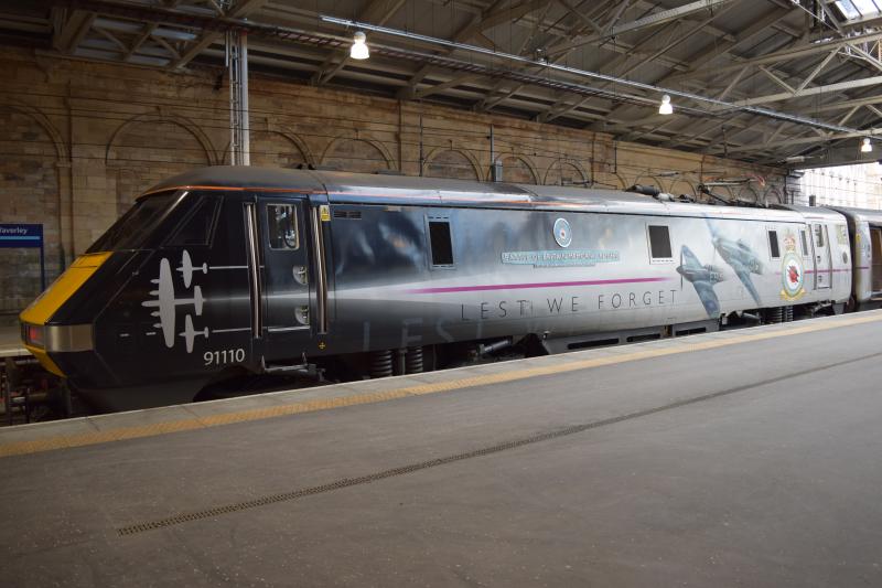 Photo of 91110 at Edinburgh 5 March 2015