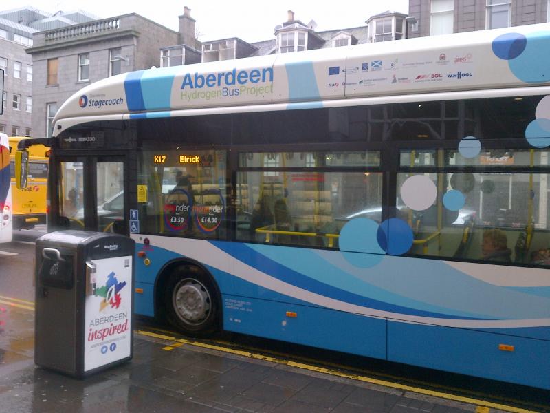 Photo of Aberdeen Hydrogen bus 2