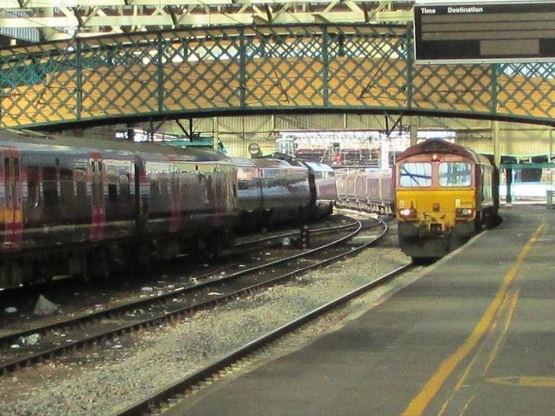 Photo of Class 66 #66094 Carlisle 26.3.15