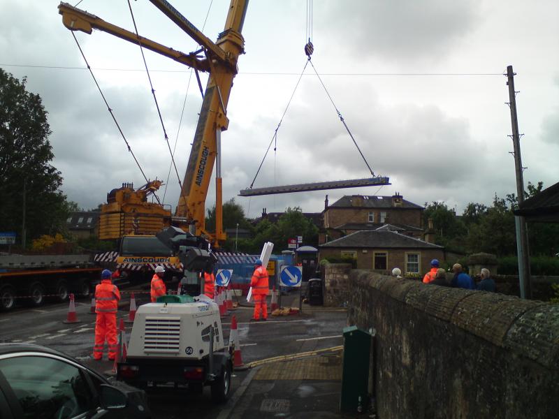 Photo of Polmont bridge replacement