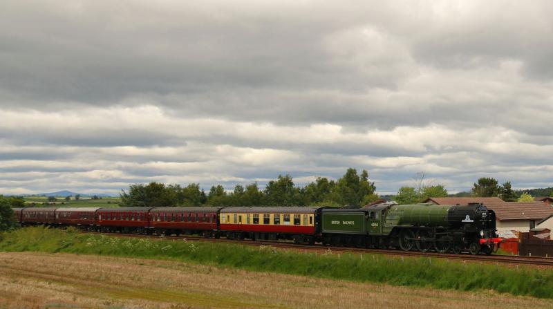 Photo of 60163 heads back to Stirling with The Highland Caledonian