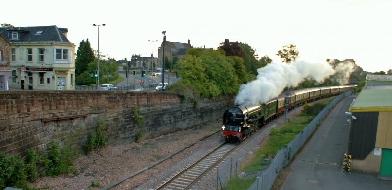 Photo of Tornado steams through Alloa