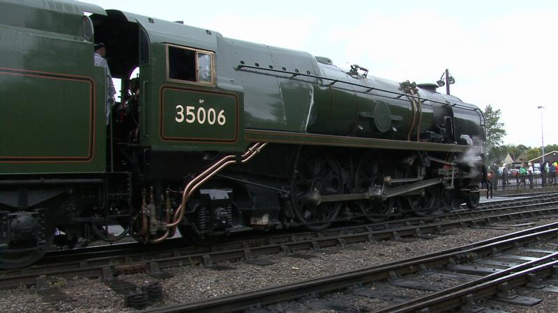 Photo of 35006    first move in steam since 1964..............