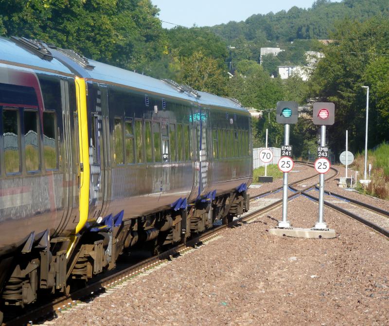 Photo of First public passenger train departs Tweedbank 6 September 2015