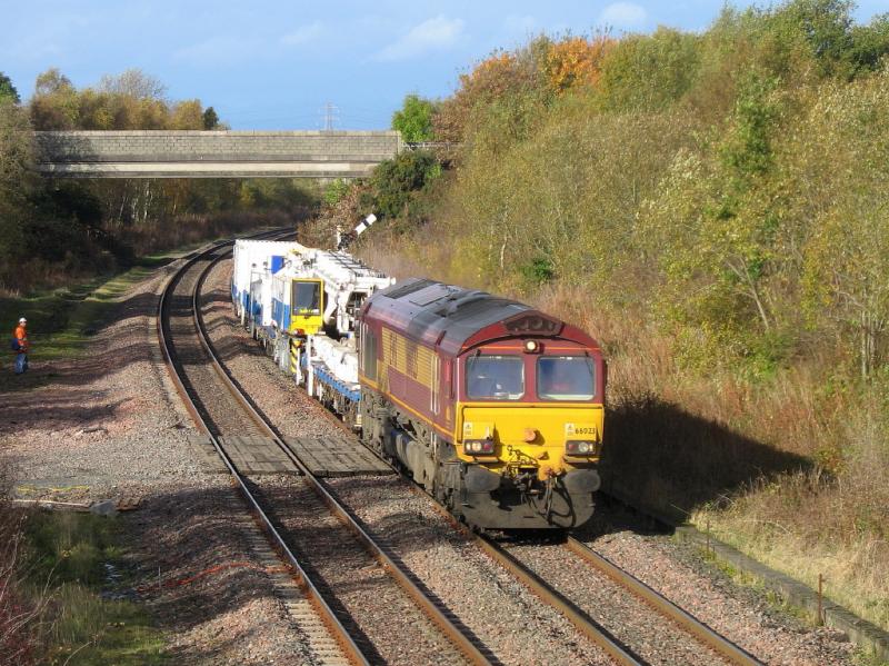 Photo of 66 023 at Plean Jct