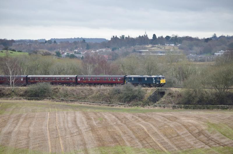 Photo of 73966 approaching Manuel