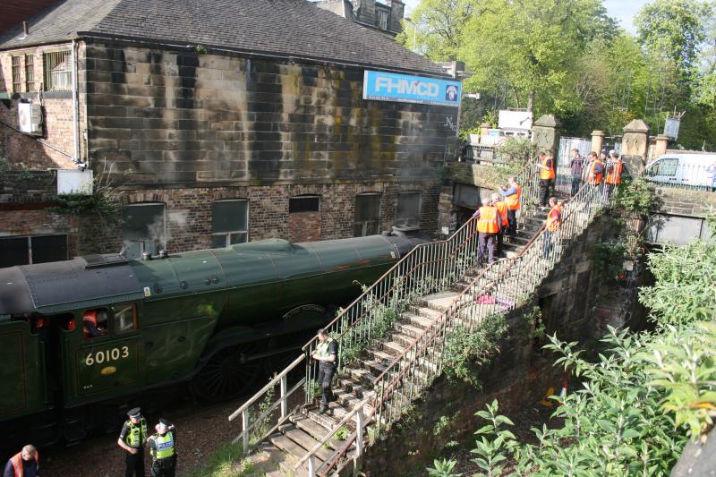 Photo of scotsman at newington to quench thirst