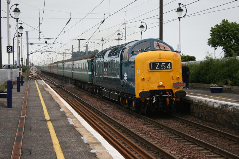 Photo of Deltic at Drem