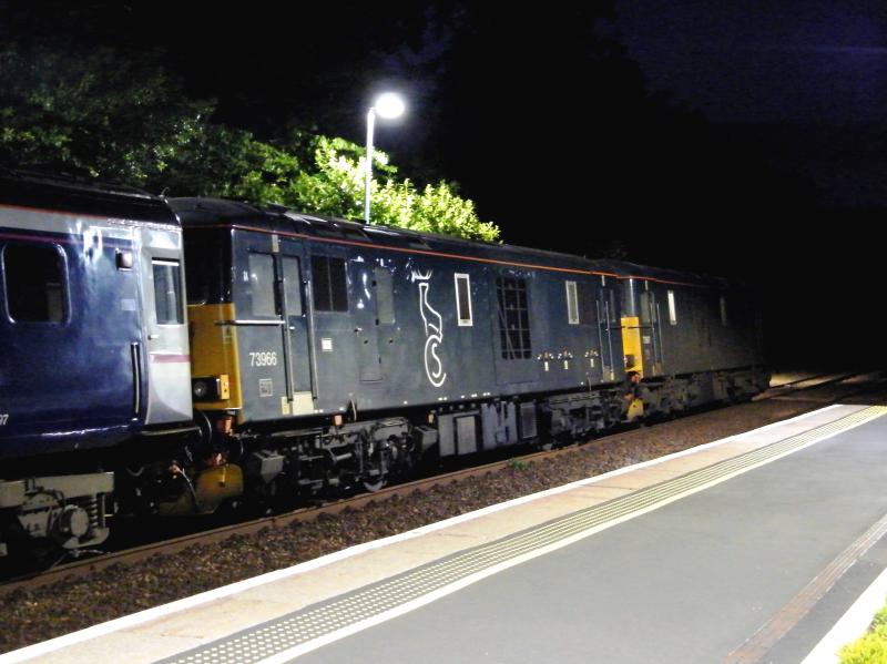 Photo of 73967 & 73966, @ Gleneagles - 20 June 2016