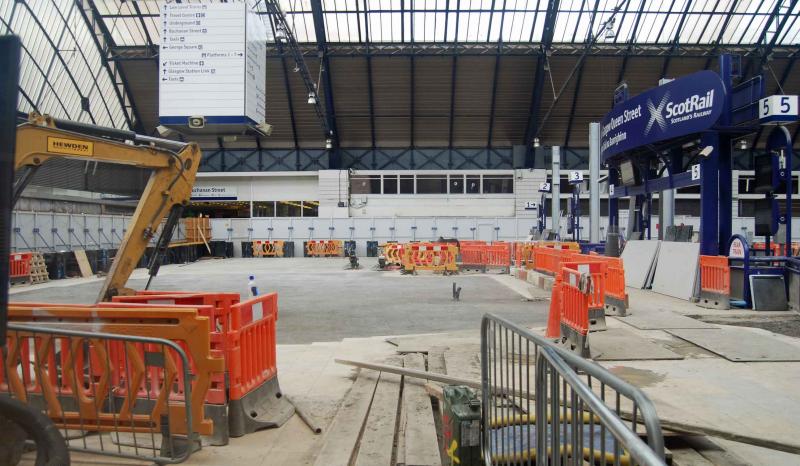 Photo of Queen Street Track Extensions Filled in