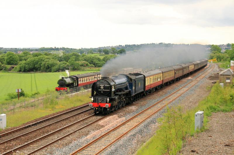 Photo of Tornado passing Manuel station