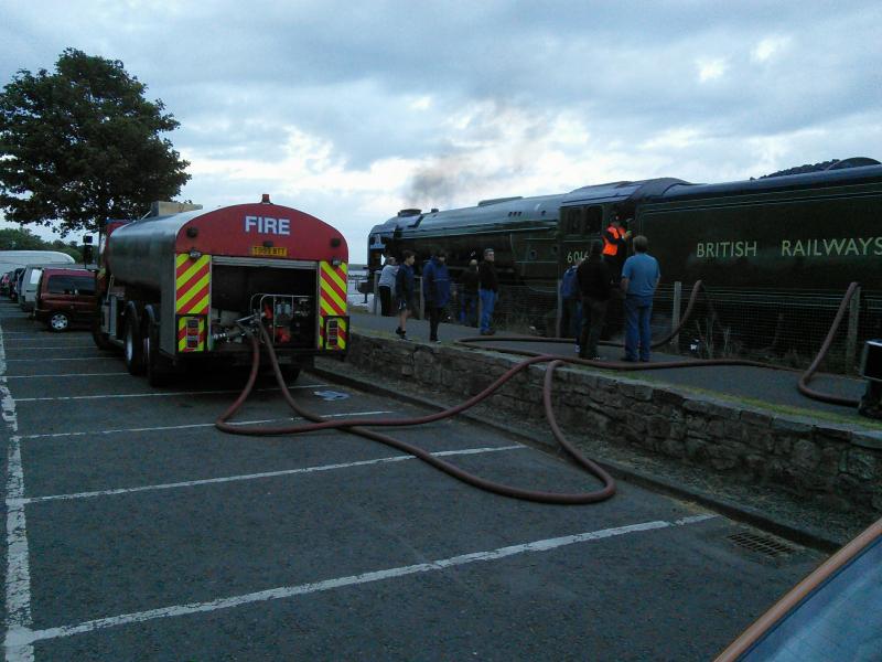 Photo of Tornado takes on water at Culross