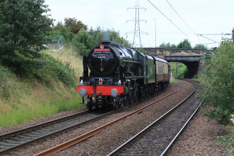 Photo of 46100 on ECS to Niddrie West Jct