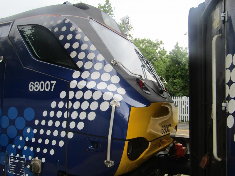 Photo of Scotrail class 68 at Dalmeny