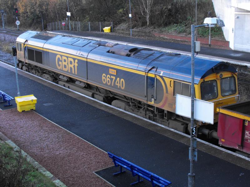 Photo of 66740 Sarah at Larbert on 6K41