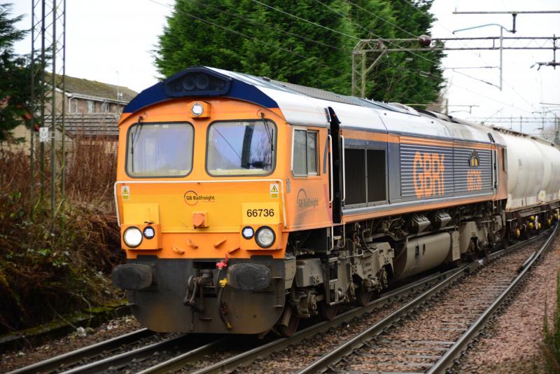 Photo of 66736 at Westerton 9/12/16