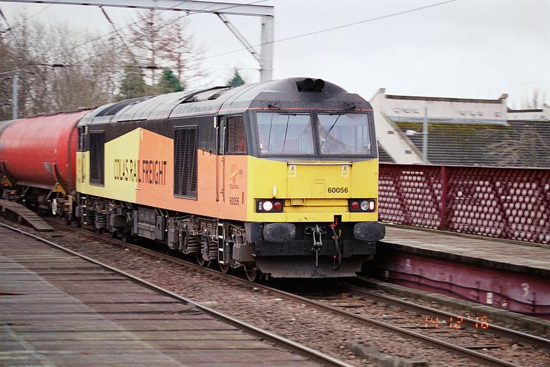 Photo of 60056 passing Coatbridge Central