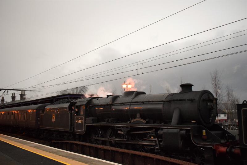 Photo of 45407 Dumbarton Central 30.12.16