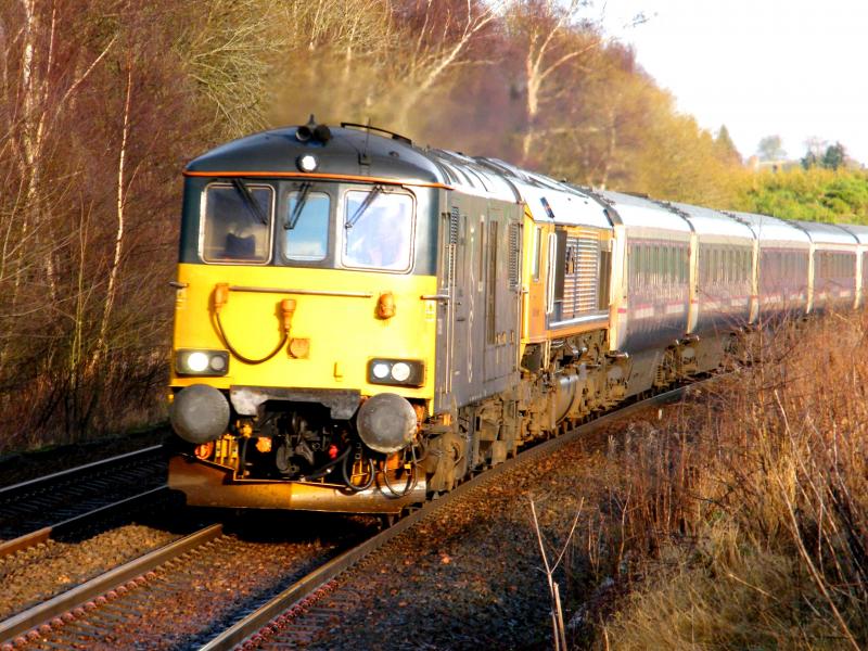 Photo of 73968 & 66736 @ Gleneagles - 07 January 2017