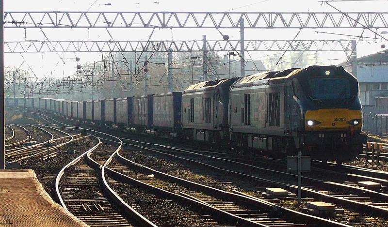 Photo of 68002 and 68019 at Carlisle